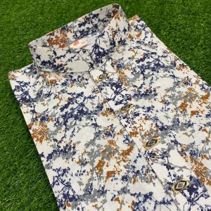 COTTON FUL PRINT-( COFFEE)