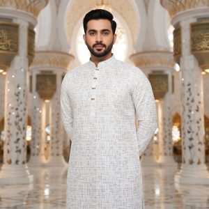 PREMIUM KHADI - WHITE