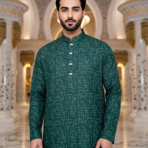 PREMIUM KHADI - DEEP GREEN